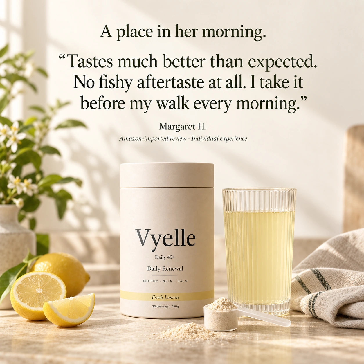 Customer morning routine review image